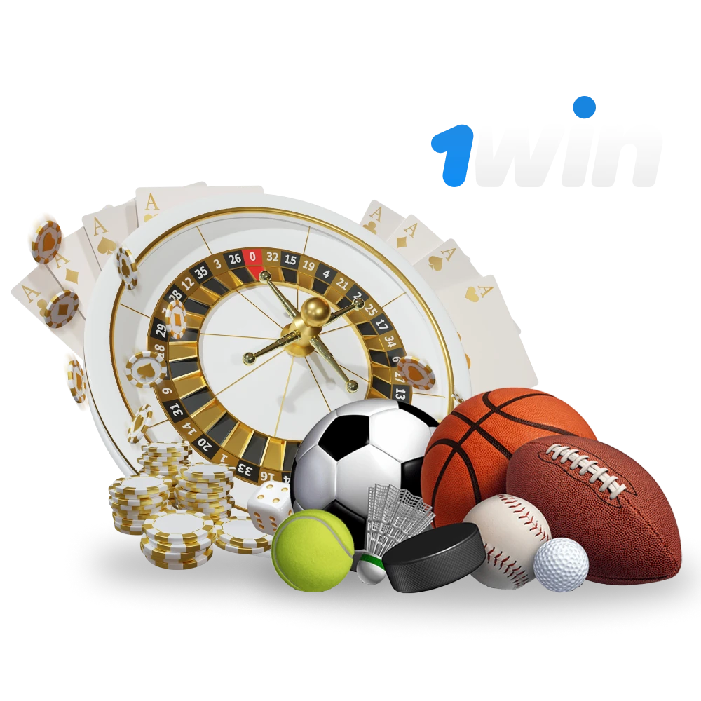 Play the casino and bet responsibly at 1Win.