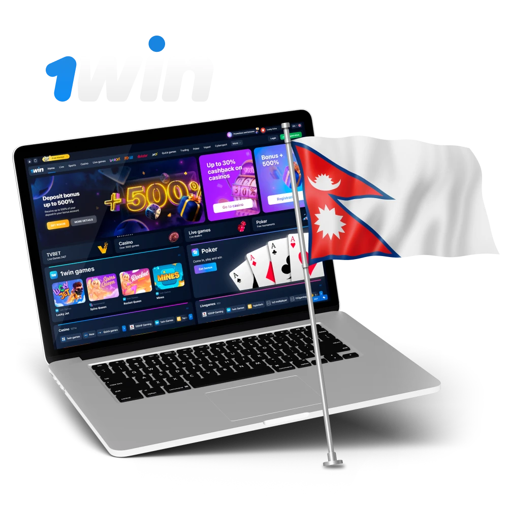 Learn how to play casino and sports bets on 1Win for Nepal users.