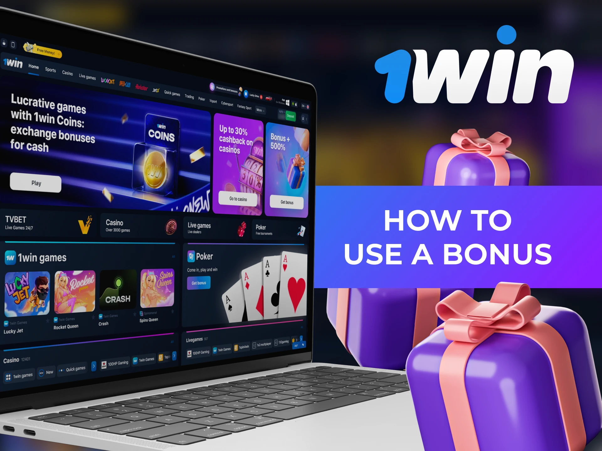 To use the 1Win bonus, you need to meet the following wagering requirements.