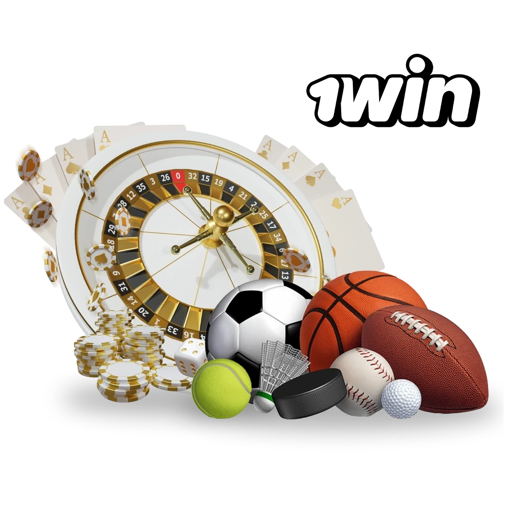 Play the casino and bet responsibly at 1Win.