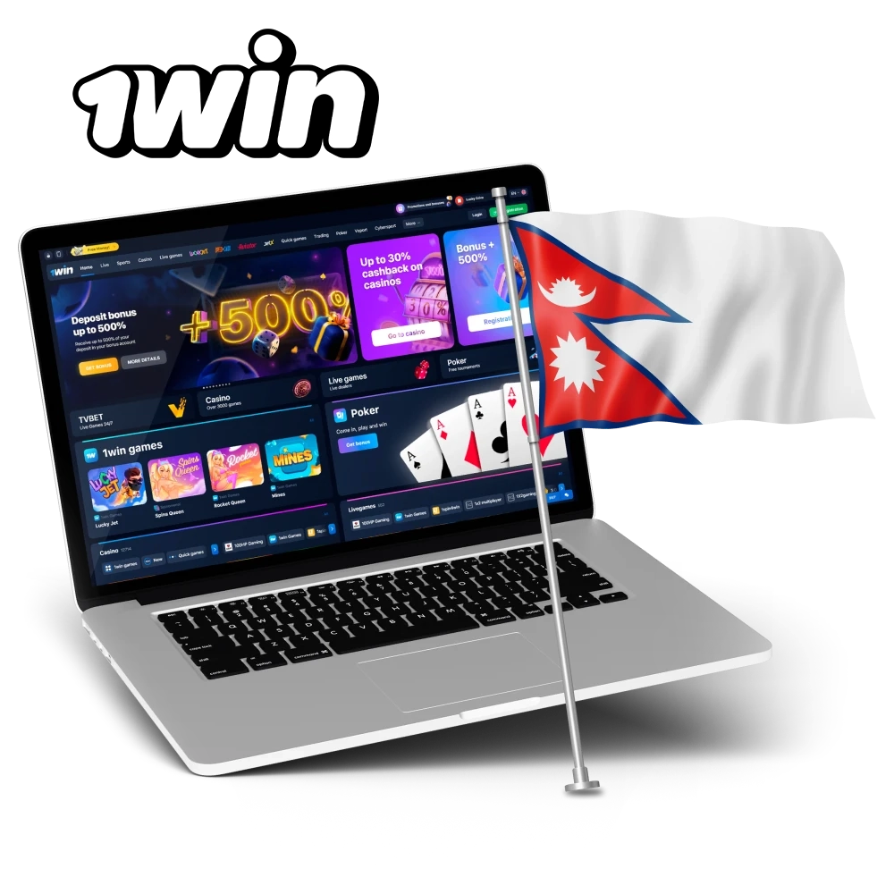 Learn how to play casino and sports bets on 1Win for Nepal users.