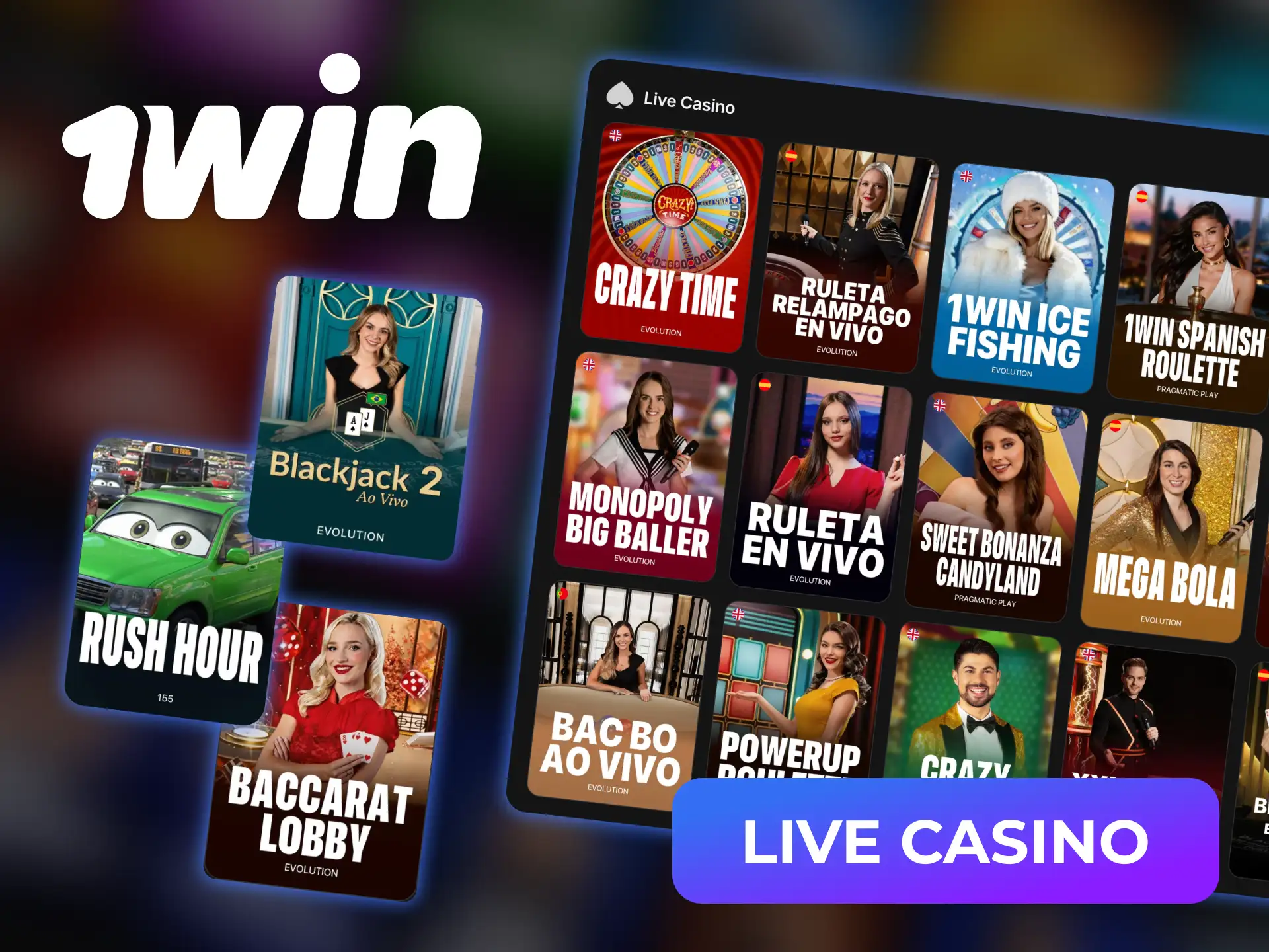 Jump into Live Casino on 1win and enjoy authentic gameplay with real time interaction.