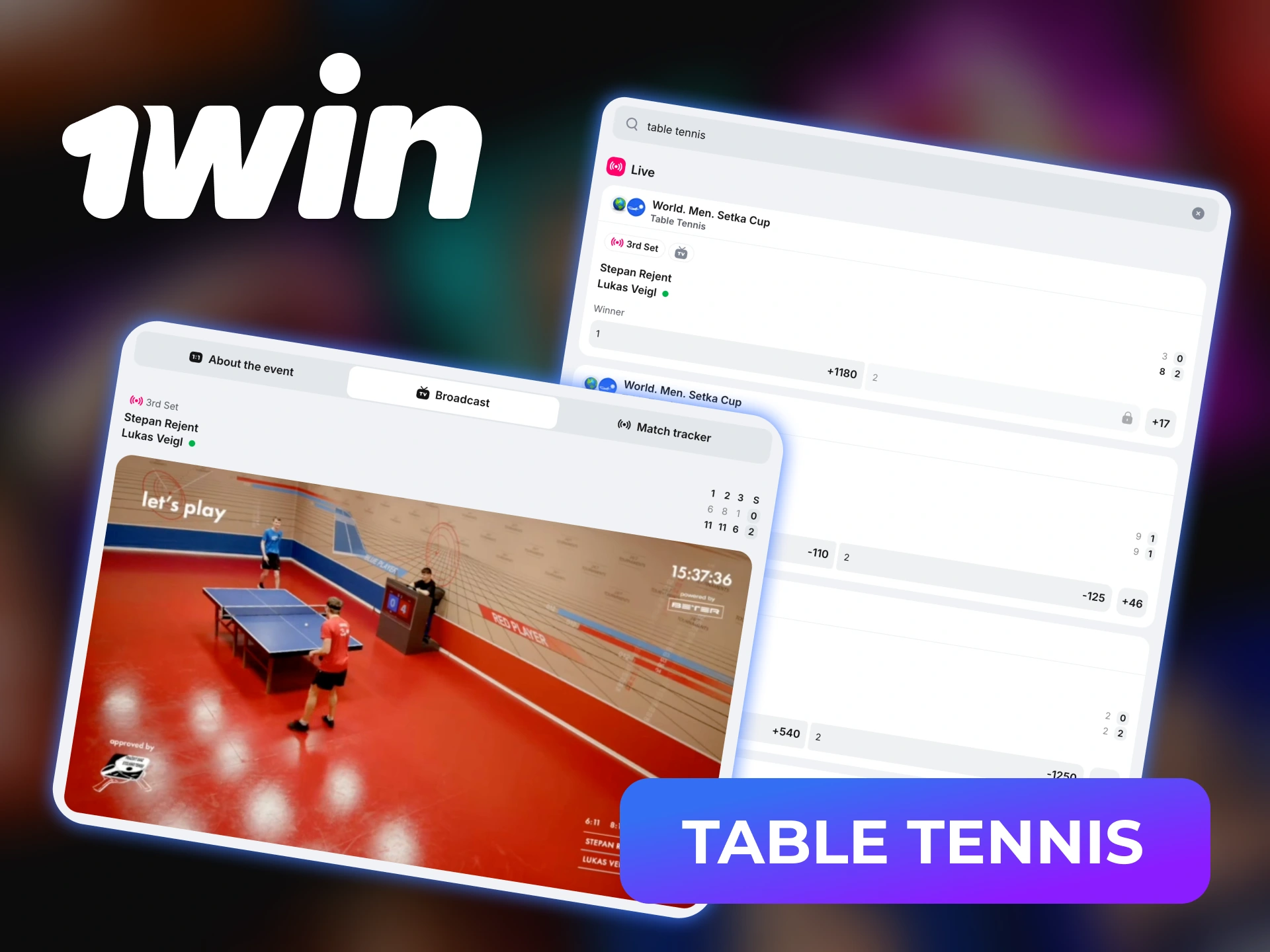 Immerse in table tennis on 1win and explore rapid sets with rewarding chances.