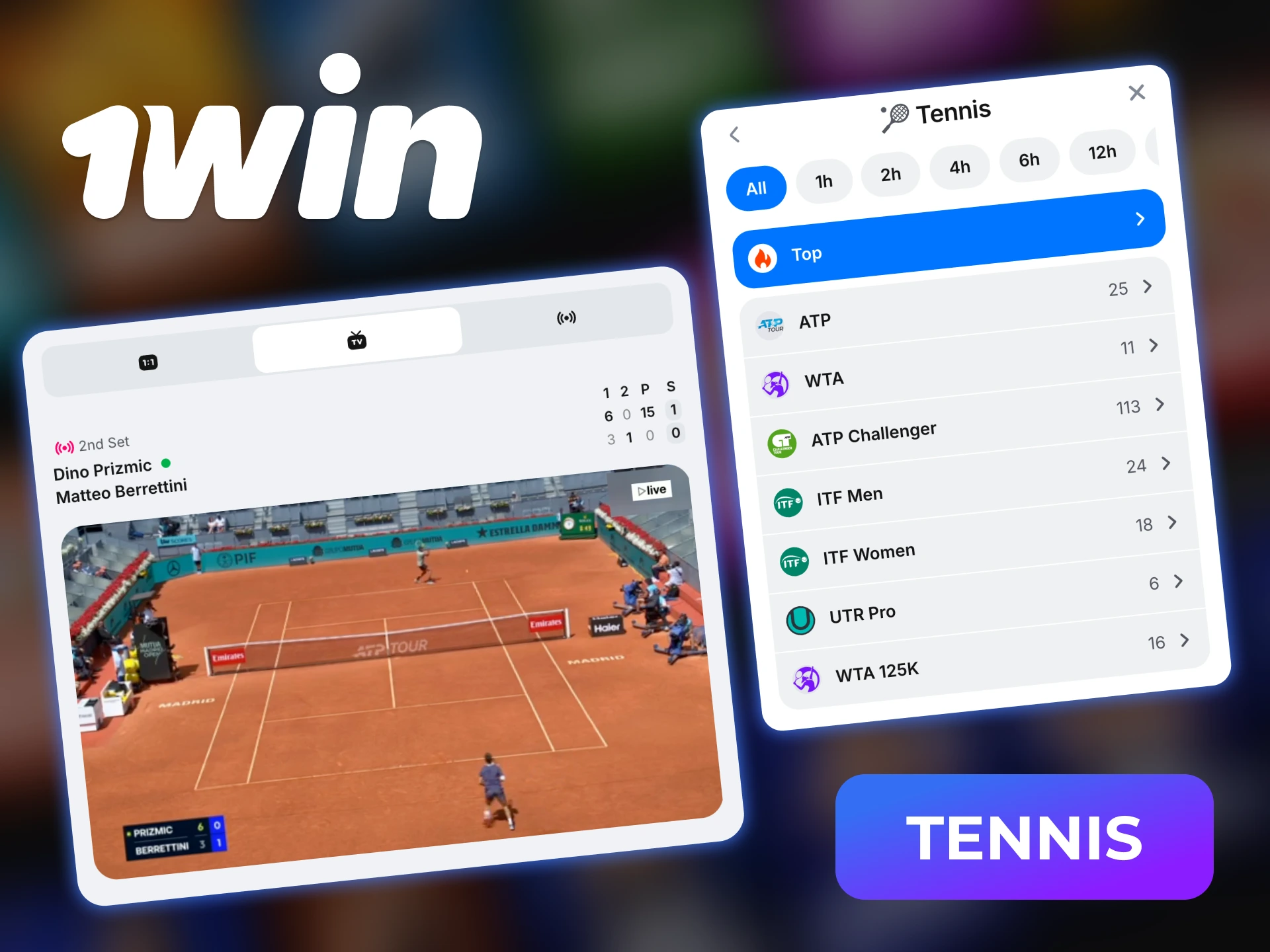 Step into tennis on 1win and enjoy competitive matches with exciting set outcomes.