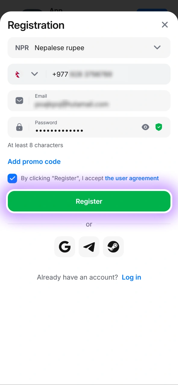 Step-by-step guide on how to register and play Plinko 1Win at 1win casino.
